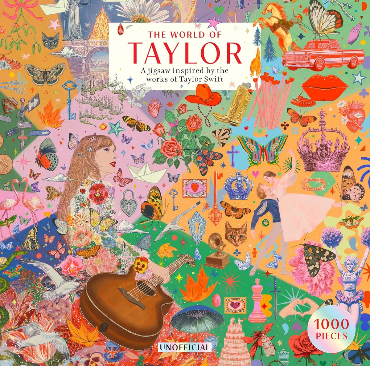 The World of Taylor an Unofficial 1000-Piece Jigsaw Puzzle: Inspired by the Works of Taylor Swift