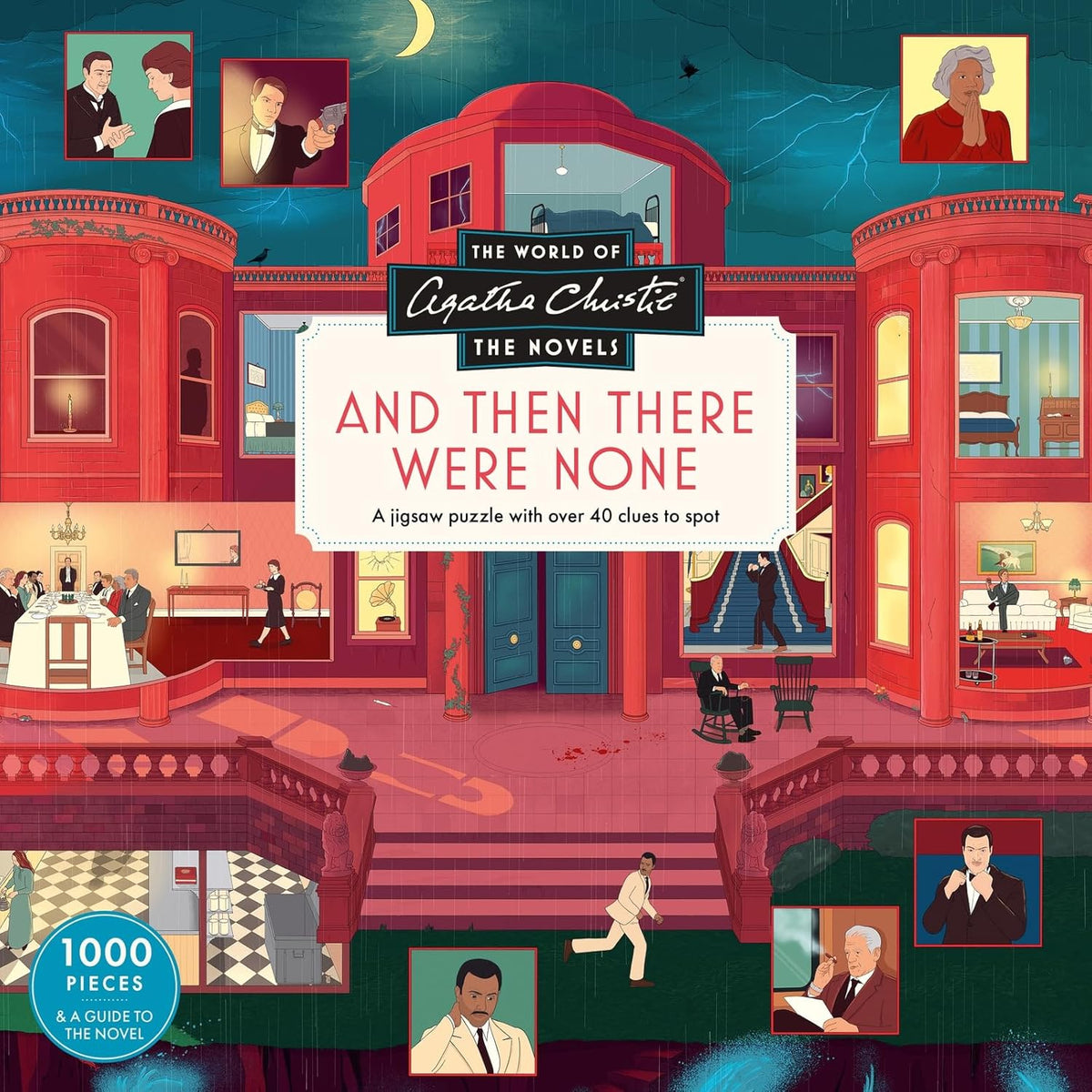 The World of Agatha Christie: And Then There Were None a 1000-Piece Jigsaw Puzzle: Illustrated by Ruby Ash