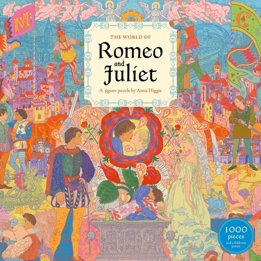 The World of Romeo and Juliet: A 1000-Piece Shakespearean Jigsaw Puzzle by Anna Higgie