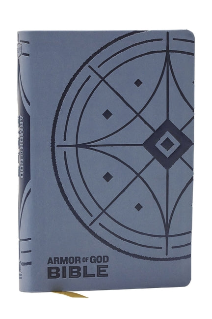 NKJV Armor of God Bible, Blue/Gray Leathersoft (Children's Bible, Red Letter, Comfort Print, Holy Bible): New King James Version