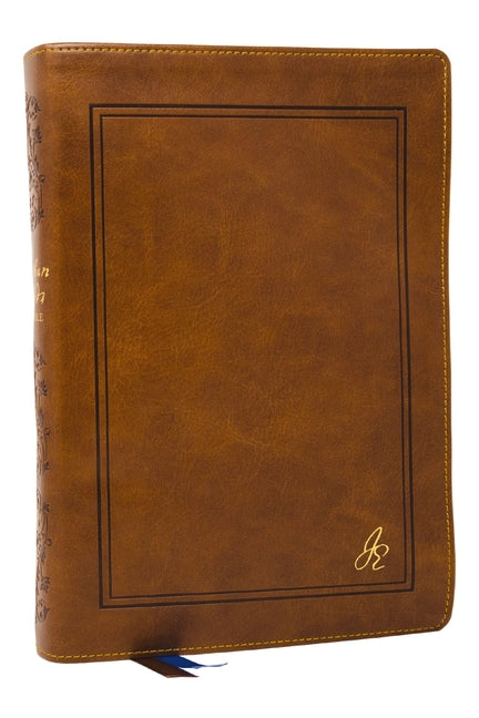 The Jonathan Edwards Study Bible: Experience Abiding Joy in Christ (Nkjv, Brown Leathersoft, Red Letter, Comfort Print, Thumb Indexed)