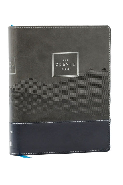 The Prayer Bible: Pray God's Word Cover to Cover (Niv, Black/Gray Leathersoft, Red Letter, Comfort Print)
