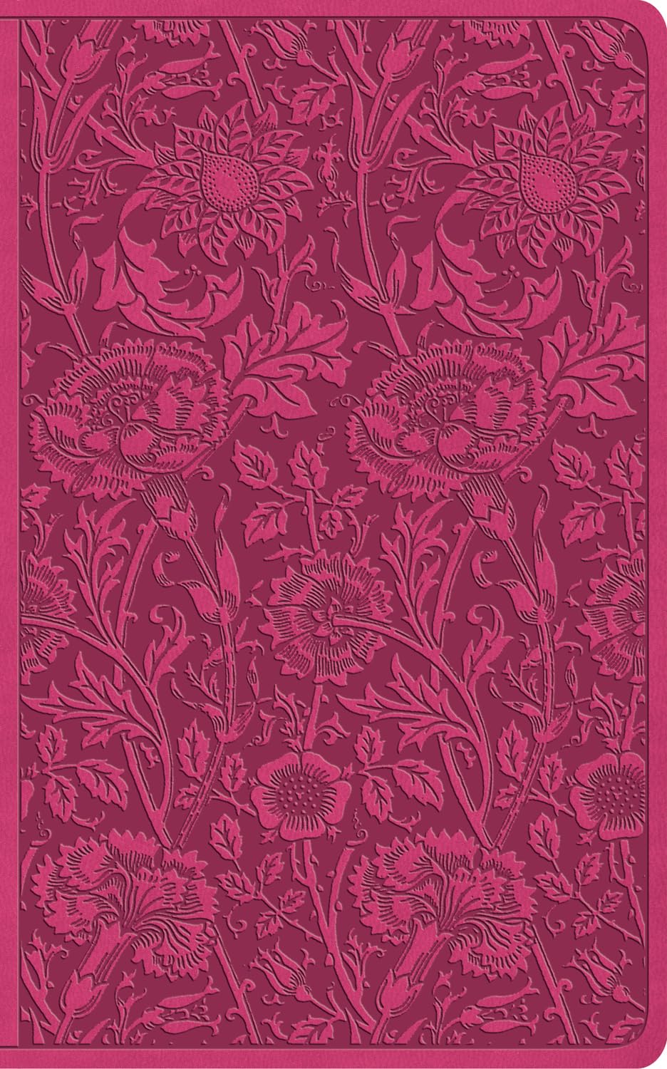 KJV Personal Size Large Print End-Of-Verse Reference Bible, Pink Leathersoft, Red Letter, Comfort Print (Thumb Indexed)