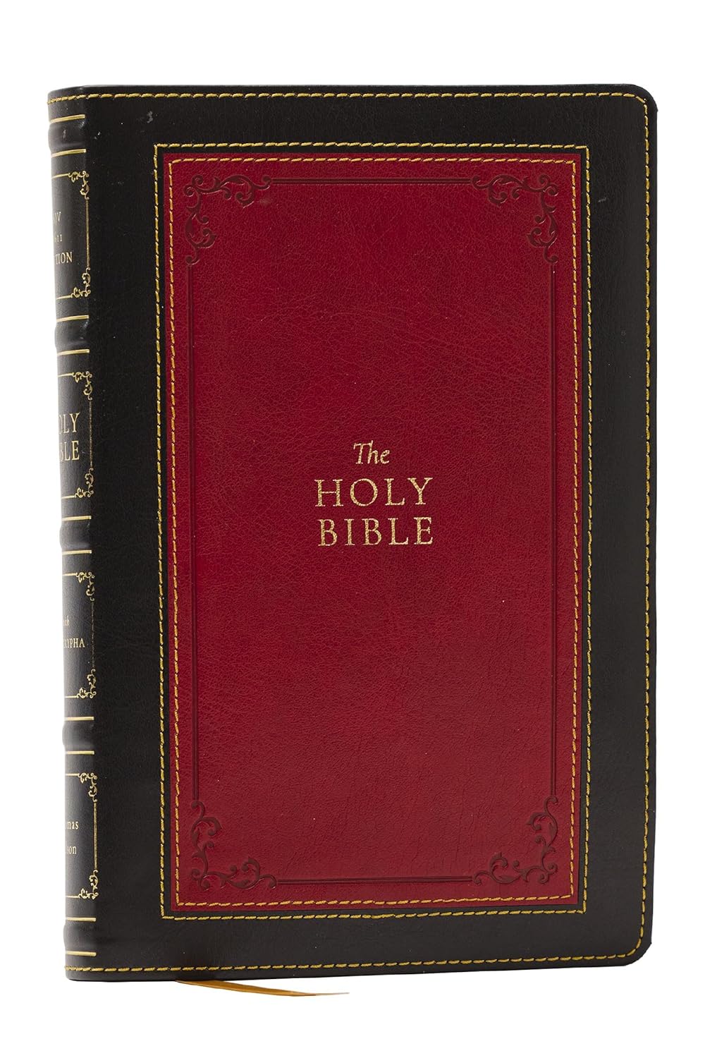1611 KJV with Apocrypha, Black Leathersoft: Holy Bible