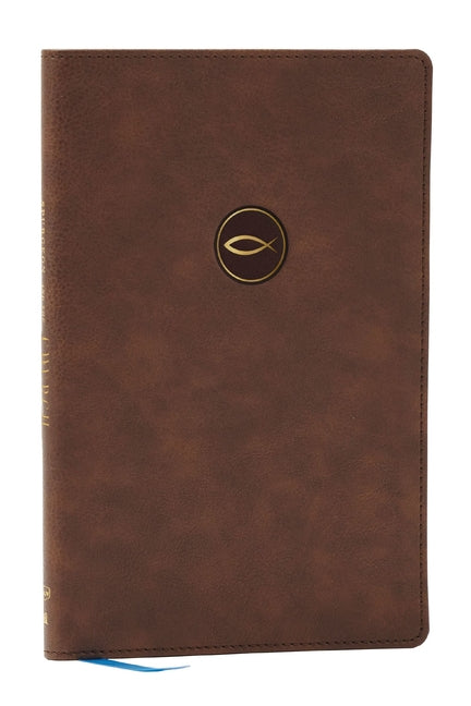 Spurgeon and the Church: Acts Through Revelation with Devotions from Charles Spurgeon (Nkjv, Brown Leathersoft, Comfort Print)