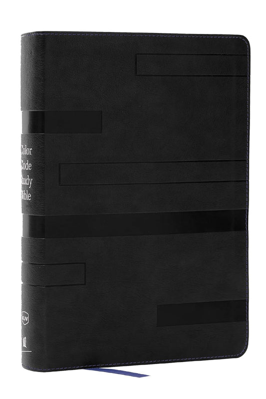 Color Code Study Bible, Revealing God's Truth Color by Color (Kjv, Black Leathersoft, Red Letter)