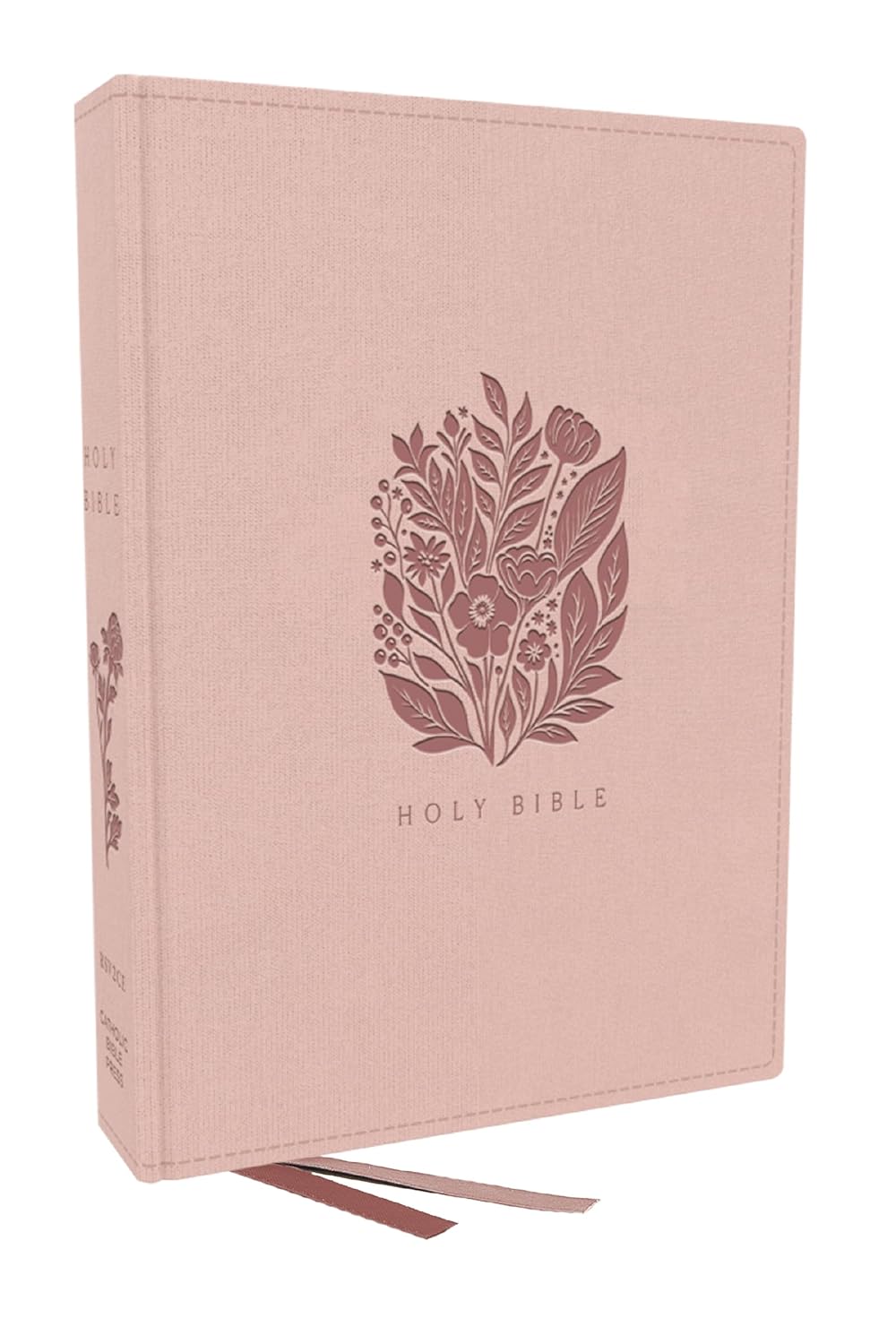 Rsv2ce Catholic Bible, Journal Edition, Pink Cloth Over Board, Comfort Print