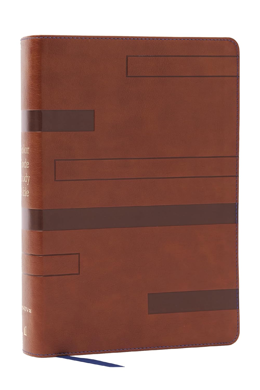 Color Code Study Bible, Revealing God's Truth Color by Color (Niv, Brown Leathersoft, Red Letter, Comfort Print)