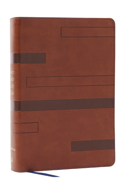 Color Code Study Bible, Revealing God's Truth Color by Color (Niv, Brown Leathersoft, Red Letter, Thumb Indexed, Comfort Print)