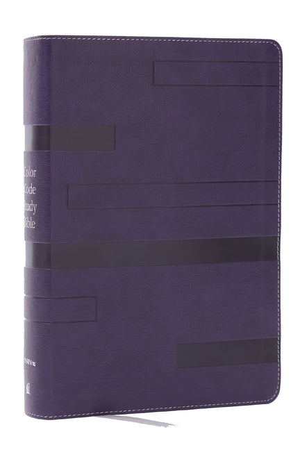 Color Code Study Bible, Revealing God's Truth Color by Color (Niv, Purple Leathersoft, Red Letter, Thumb Indexed, Comfort Print)