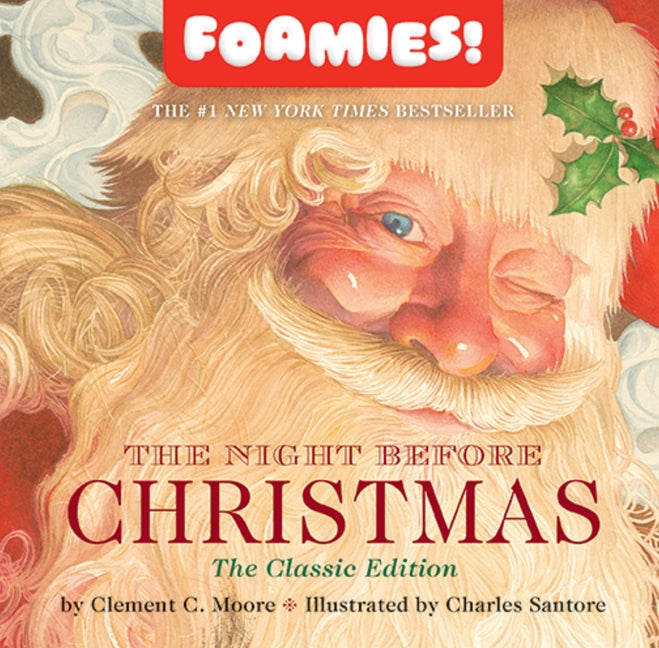 The Night Before Christmas Bath Book: Foamies