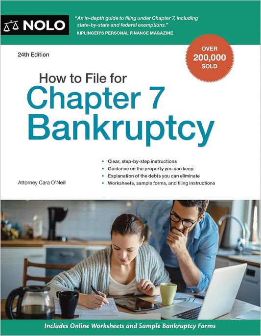 How to File for Chapter 7 Bankruptcy (Twenty Fourth)