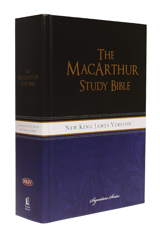 MacArthur Study Bible-NKJV-Large Print (Revised, Updated)