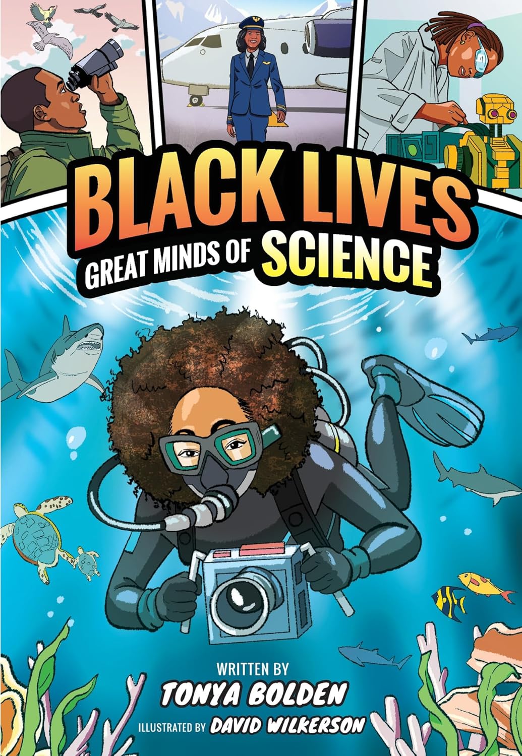 Great Minds of Science (Black Lives #1): A Nonfiction Graphic Novel
