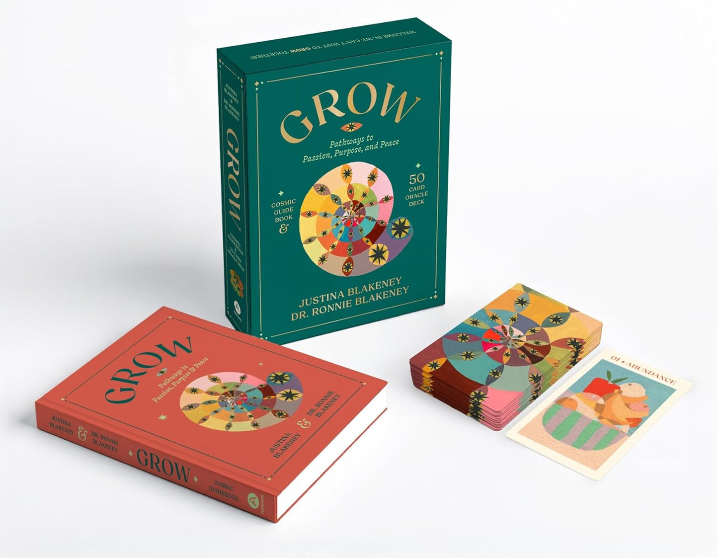 Grow: Pathways to Passion, Purpose & Peace Guidebook & Card Set