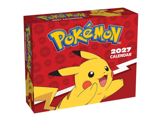 Pokemon 2027 Day-To-Day Calendar