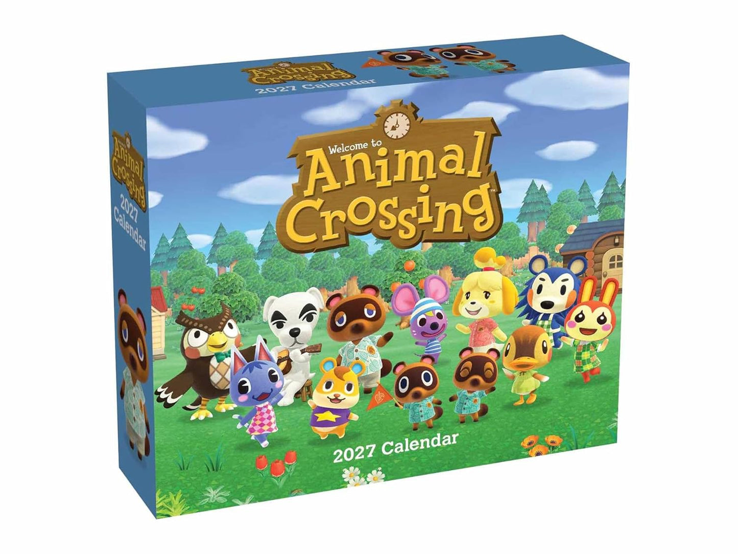 Animal Crossing 2027 Day-To-Day Calendar
