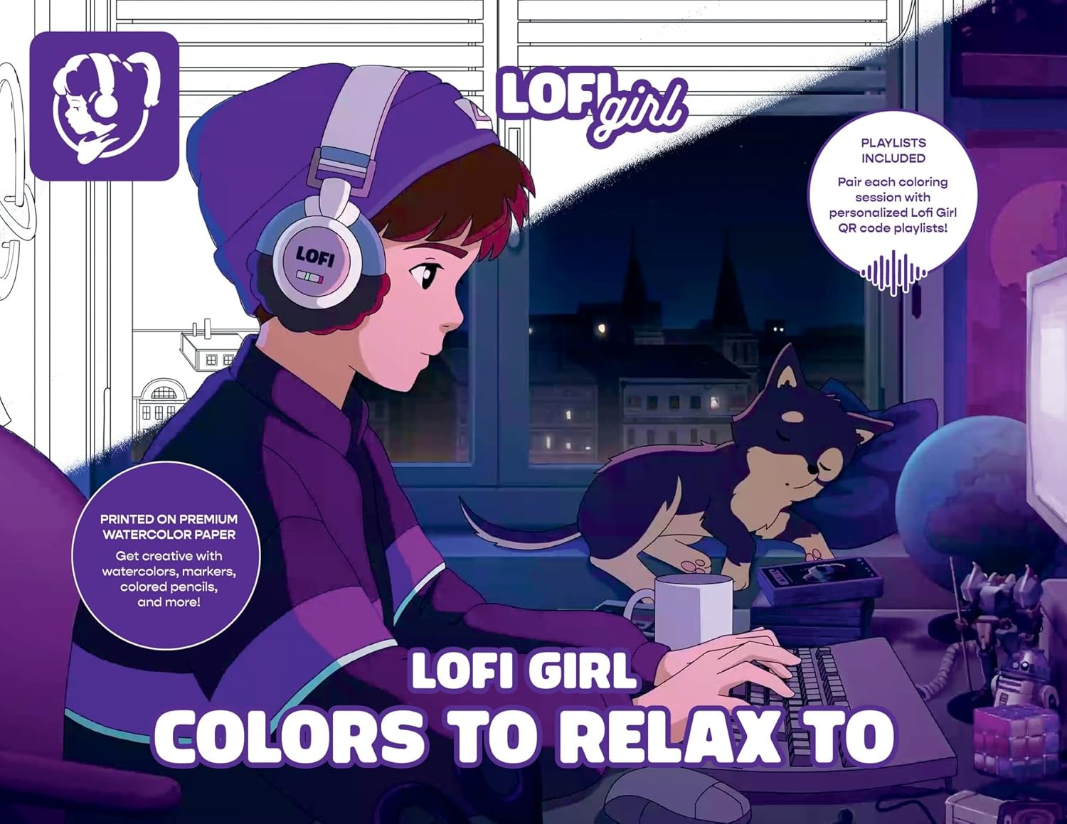 Lofi Girl Colors to Relax to
