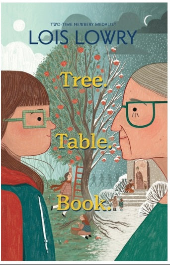 Tree. Table. Book.