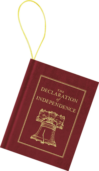 Declaration of Independence Mini-Book Ornament
