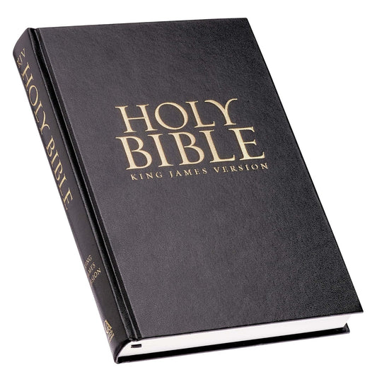 KJV Large Print Hardcover Edition: Black
