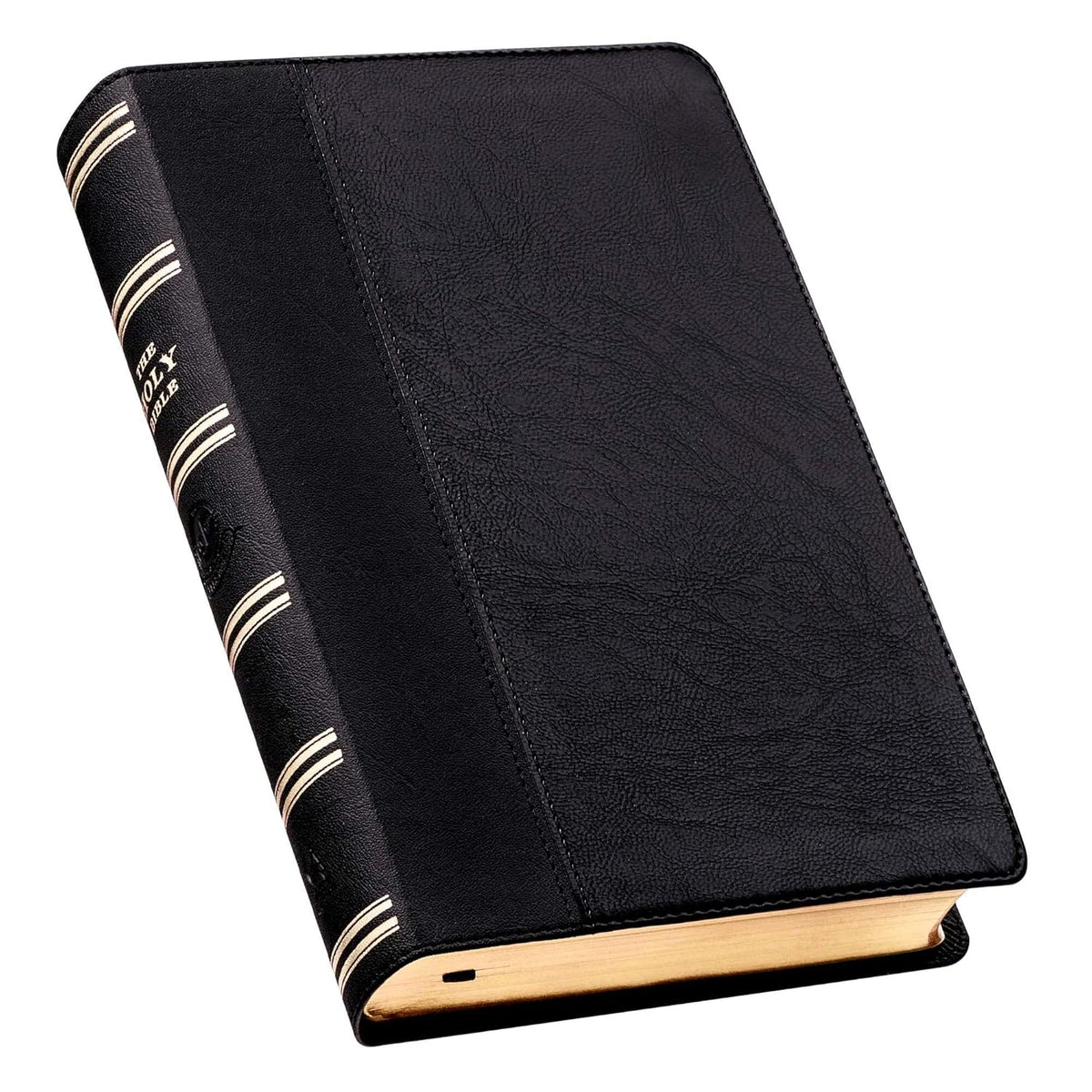 KJV Giant Print Lux-Leather 2-Tone Black