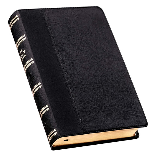 KJV Giant Print Lux-Leather 2-Tone Black