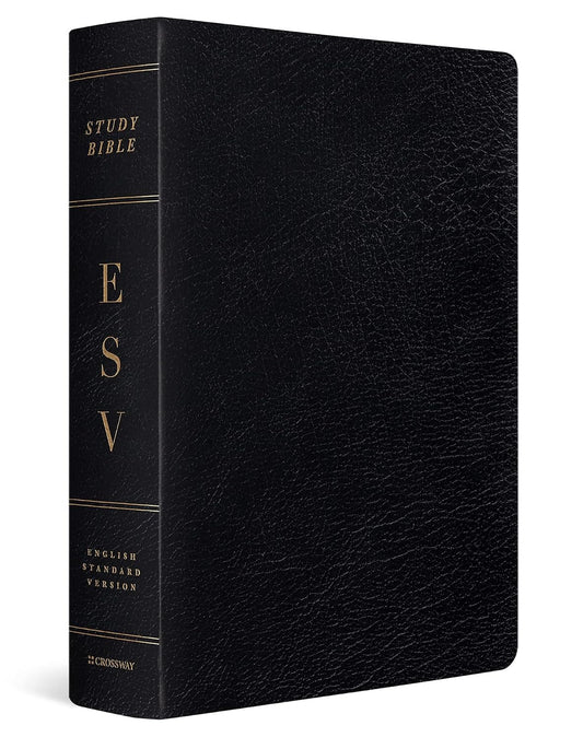 
ESV Study Bible, Large Print (Black, Indexed) 
