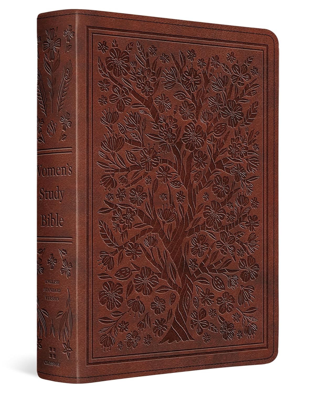 ESV Women's Study Bible (Trutone, Chestnut, Almond Tree Design)