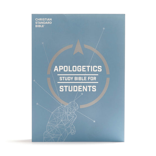 CSB Apologetics Study Bible for Students, Trade Paper: Black Letter, Teens, Study Notes and Commentary, Ribbon Marker, Sewn Binding, Easy-To-Read Bibl