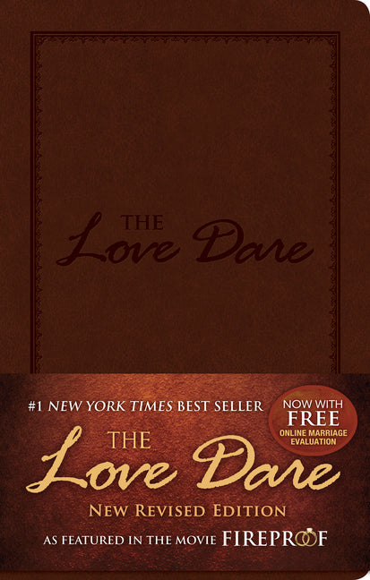 The Love Dare, Leathertouch: Now with Free Online Marriage Evaluation (New Revised)