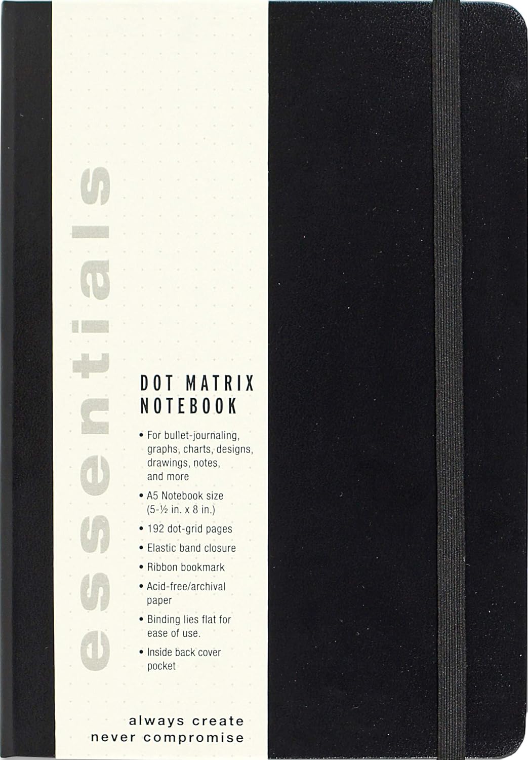 Essentials Large Black Dot Matrix