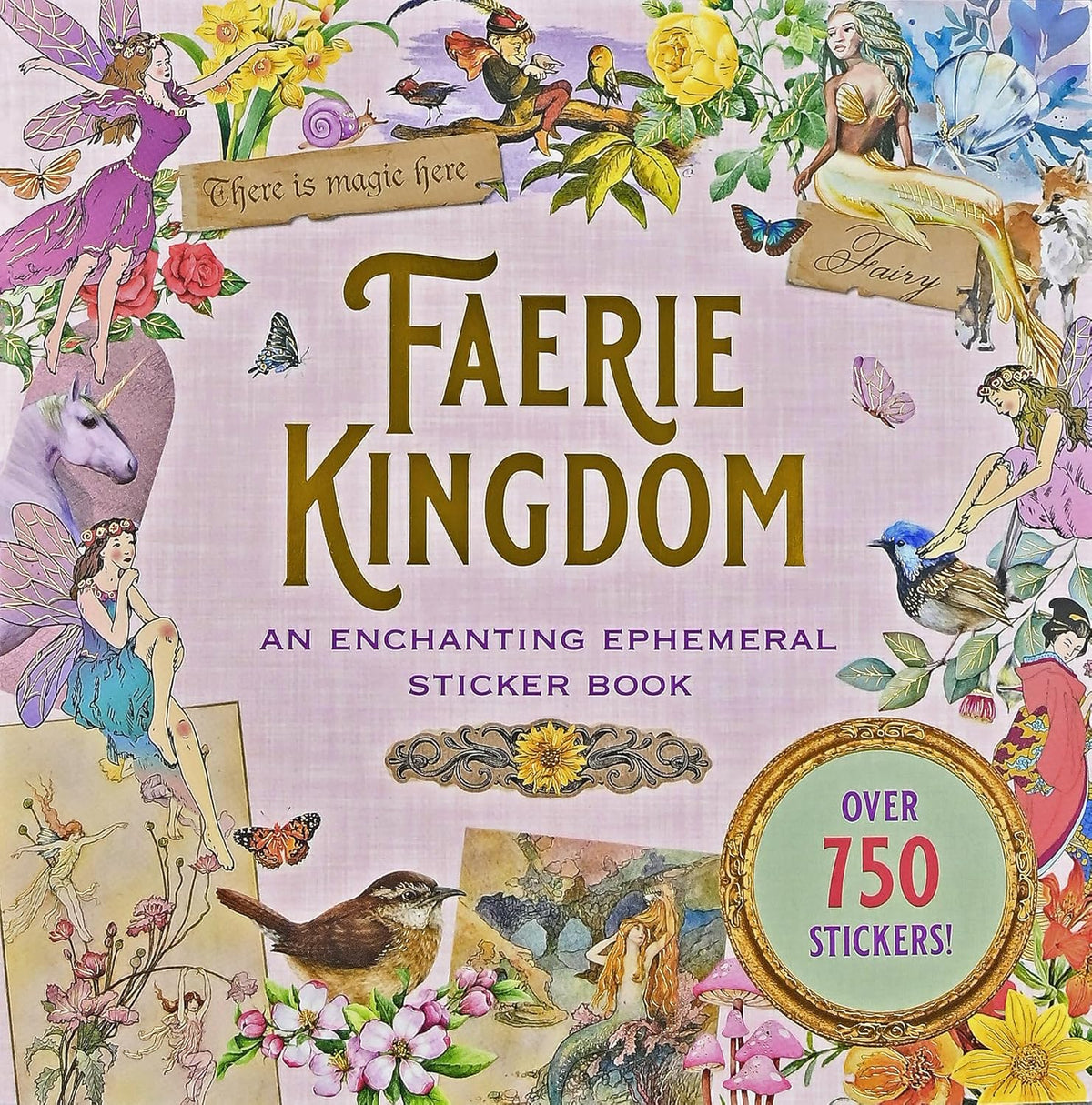 Faerie Kingdom Sticker Book (Over 750 Stickers)