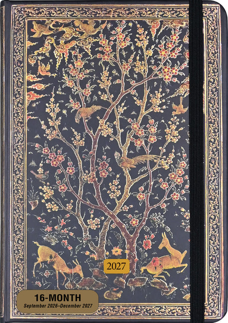 2027 Persian Grove Weekly Planner (16 Months, Sept 2026 to Dec 2027)