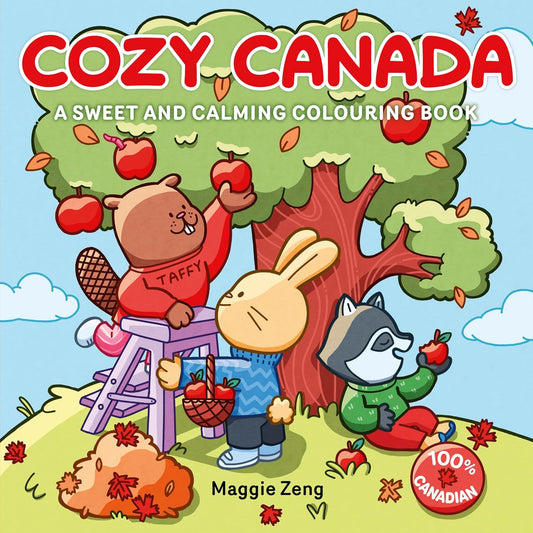 Cozy Canada: A Sweet and Calming Colouring Book