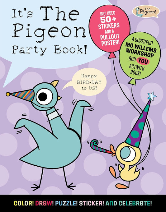 It's the Pigeon Party Book!