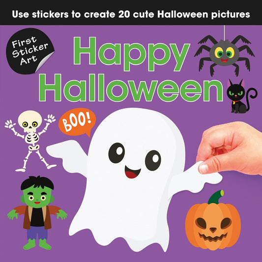 First Sticker Art: Happy Halloween