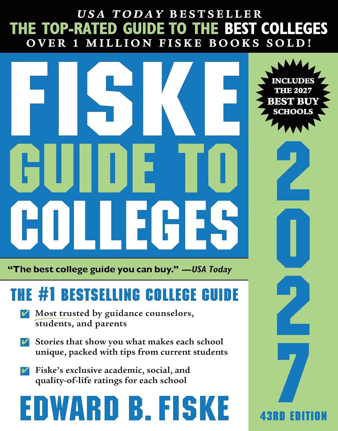 Fiske Guide to Colleges 2027