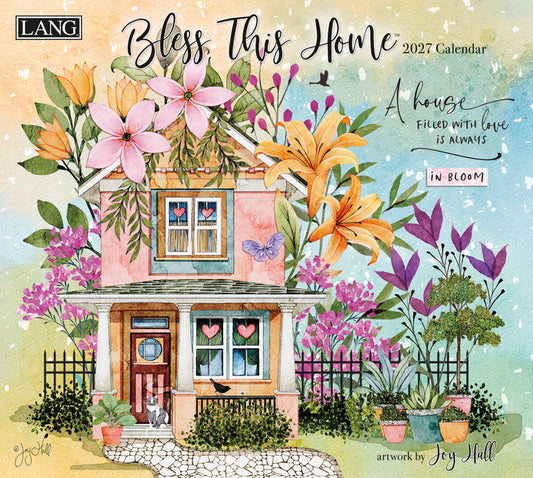 Bless This Home 2027 Wall Calendar
