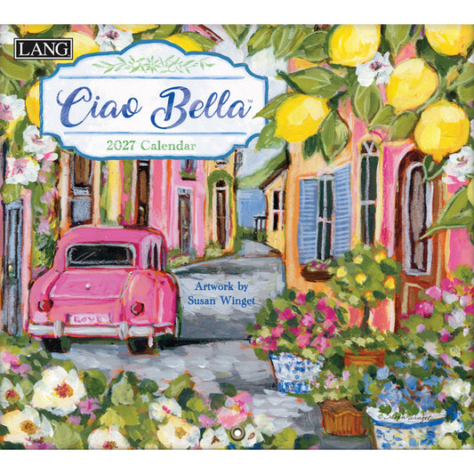 Ciao Bella 2027 Wall Calendar