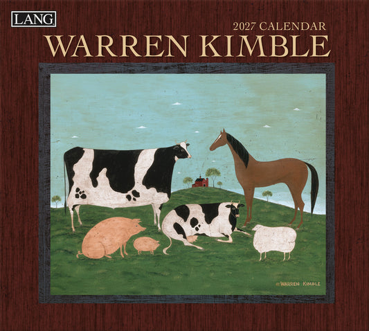Warren Kimble 2027 Wall Calendar