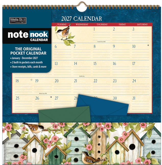 Heart & Home 2027 Note Nook Calendar