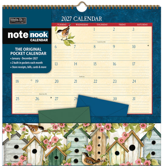 Heart & Home 2027 Note Nook Calendar