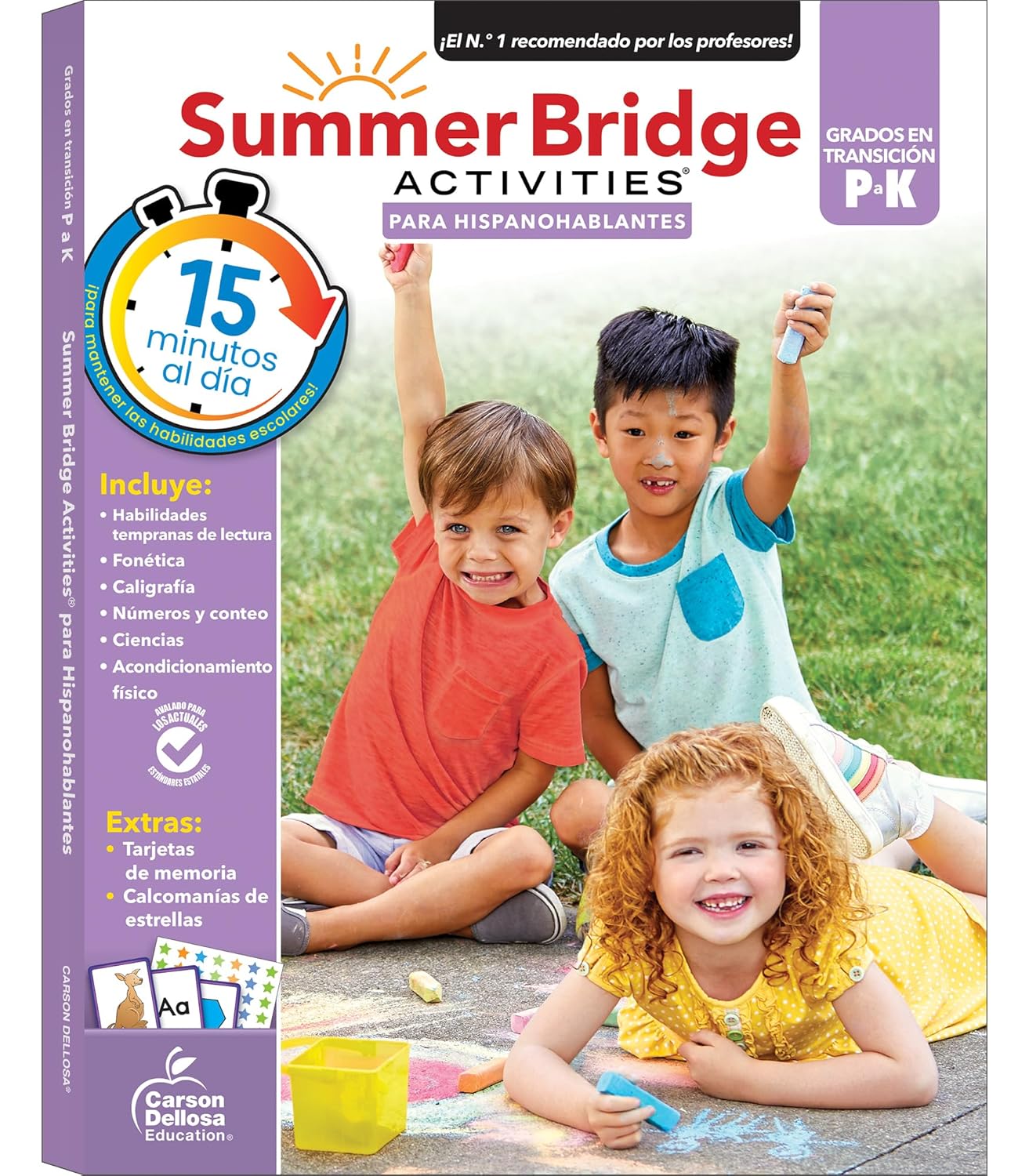 Summer Bridge Activities Spanish Prek-K, Grades Pk - K (Spanish Language)