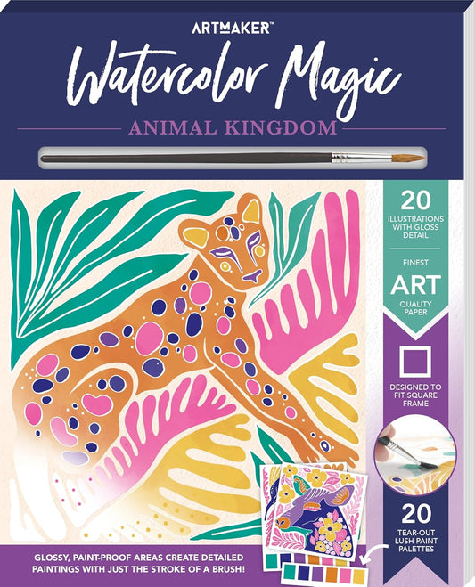Art Maker Watercolor Magic Animal Kingdom