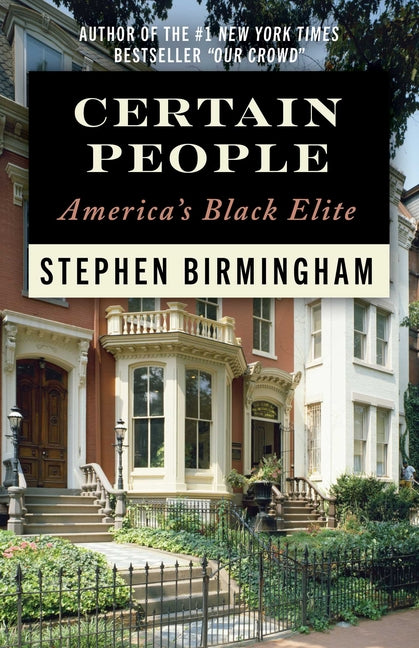 Certain People: America's Black Elite