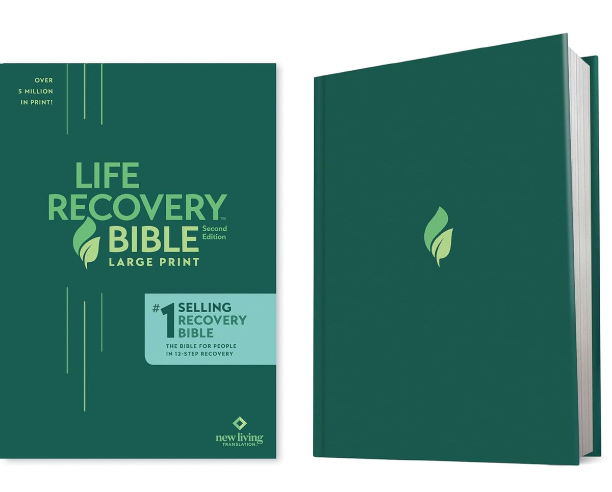 Life Recovery Bible NLT, Large Print