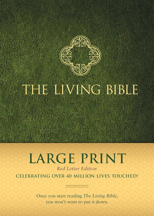 The Living Bible Large Print Red Letter Edition