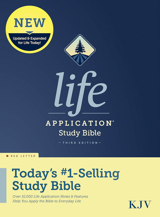 KJV Life Application Study Bible, Third Edition (Hardcover, Red Letter)