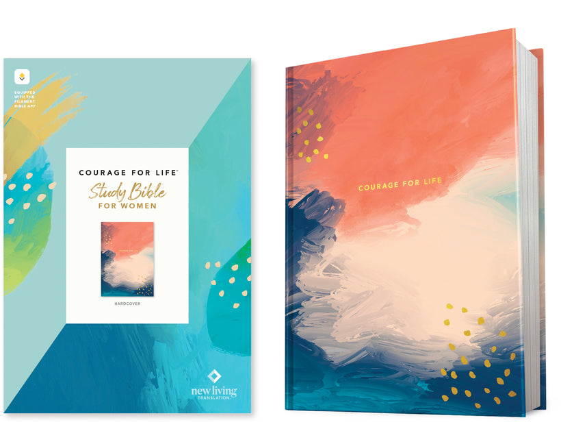 NLT Courage for Life Study Bible for Women, Filament Enabled (Hardcover)